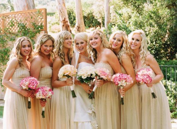 Yellow, blue and pink wedding...? Help! : wedding Bridesmaids 3