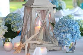DIY Centerpieces - Feedback requested! : wedding lanterns diy centerpieces starfish blue feedback Images 4