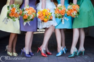 seriously need some **help!!* with BM dresses : / :  wedding Non Matching Bridesmaid Dress 300x199