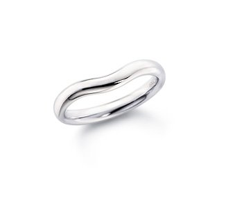 Tiffany & Co Platinum wedding band sz. 5.5 :  wedding Tiffany Peretti Pic
