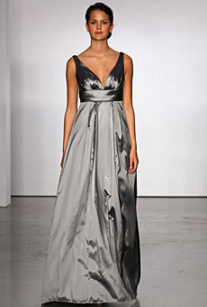 Bridesmaids in gray/silver? : wedding Vineyard Dress