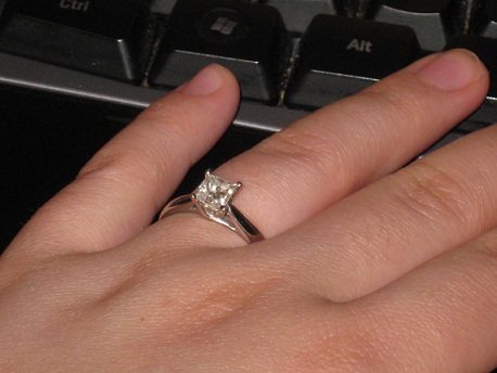 Is my engagement ring too small S wedding My Ring My ring 