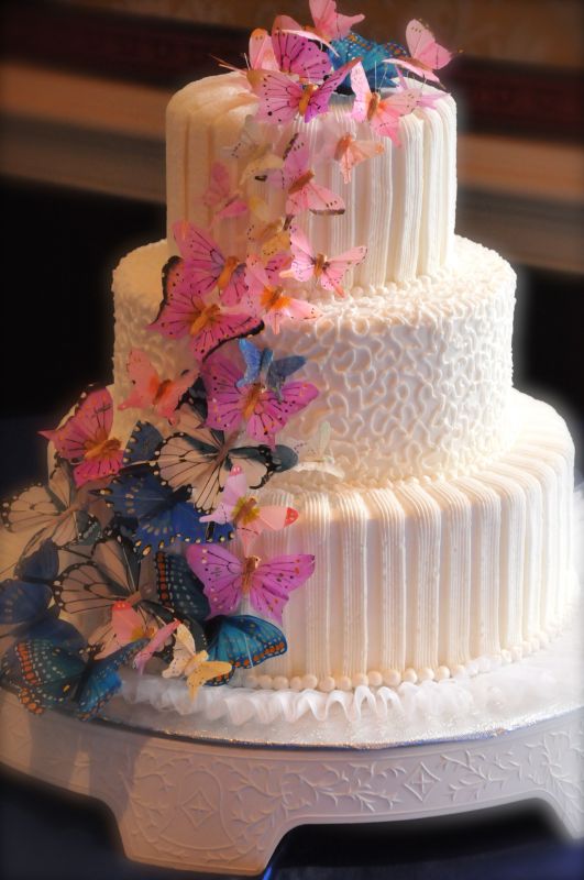 Martha Stewart Butterfly Wedding Cake wedding cake martha stewart 3d 