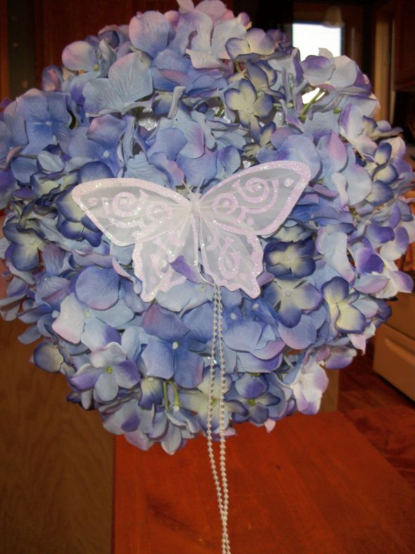 floral ring bearer pillow