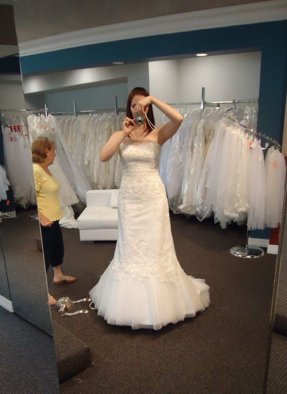 I DID IT!!!  I ordered my dress! :  wedding DSC00137