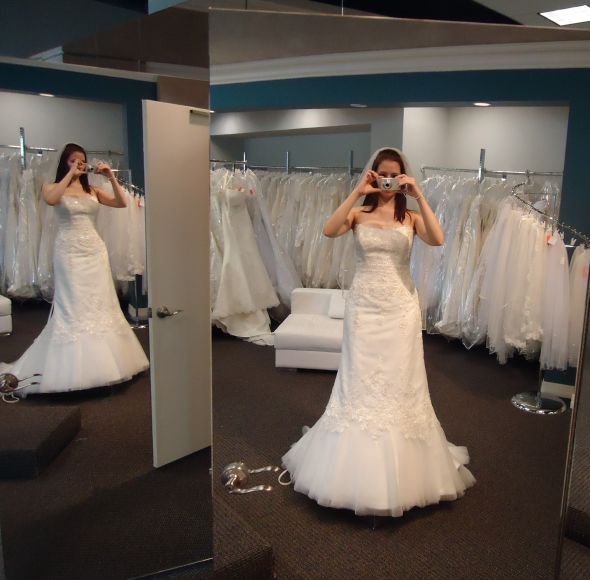 I DID IT!!!  I ordered my dress! :  wedding DSC00142