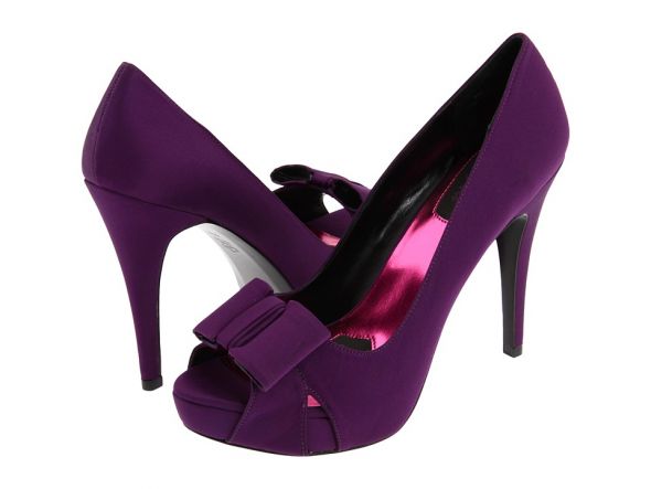 Opinions please...which purple shoe? :  wedding Rsvp Purple Rain