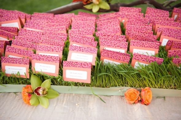 Post your escort card inspiration :  wedding escort cards place cards ES292 640x427