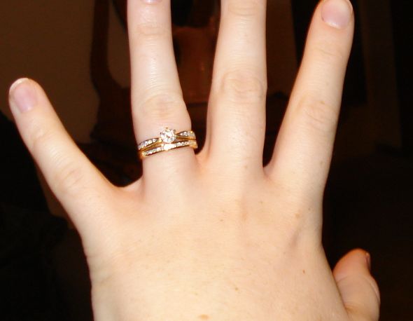 What do you think about this wedding band? :  wedding engagement ring wedding yellow gold 1 ring DSC00493
