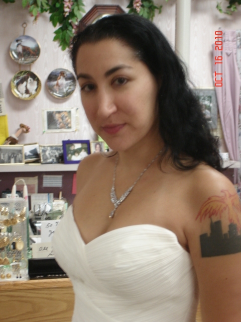 My Dress Is Here! :  wedding 7