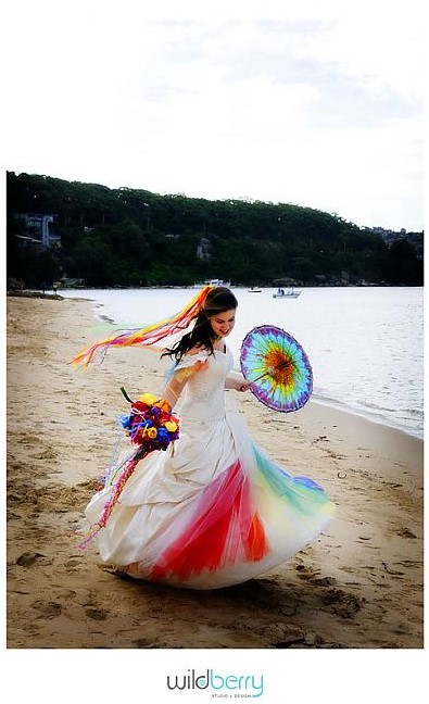 Candy Land Wedding : wedding rainbow bridesmaids candy land wedding Rainbow A