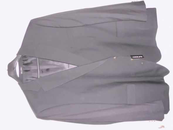 Men's Black Suit Jacket - Size 64 Long :  wedding suit groomsmen jacket black ceremony Size 64 Jacket
