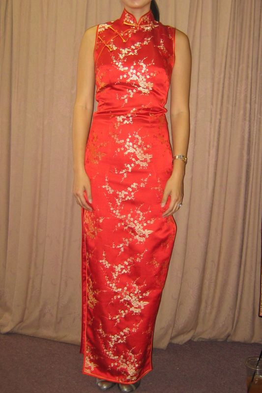 Show me your qipaos! :  wedding Qipao Traditional