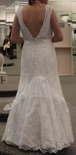 Show me dresses that are NOT strapless! :  wedding dress straps sleeves not strapless wedding dress IMG 2021