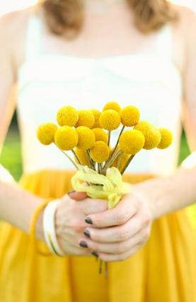 Yellow flowers? :  wedding Bouquet8