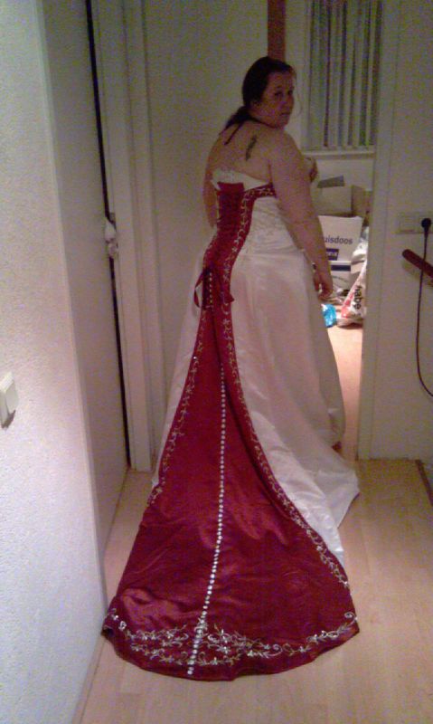 Buying a dress online - do or don't? : wedding online dress full figured 1 dress shopping IMAG0034