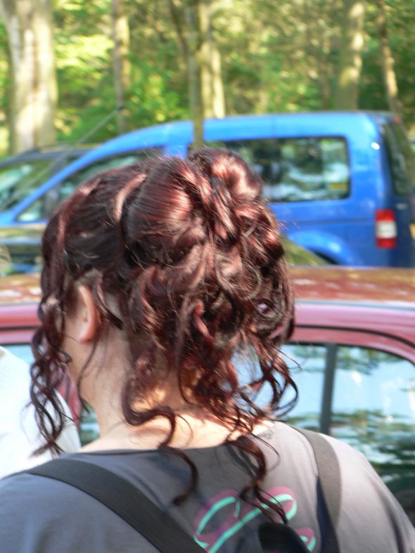 Show me YOUR wedding hair! :  wedding P1030054