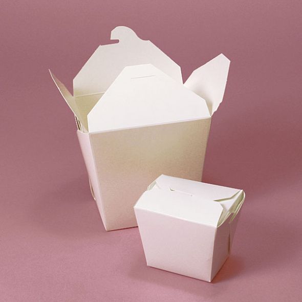1 quart chinese takeout boxes - $15 :  wedding chinese food container takeout container chinese food box carton favor candy bar candy buffet white diy Chinese