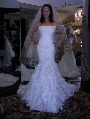 Completing the Look :  wedding dress hair veil My Dress