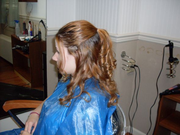 Hair trial fail? :  wedding Weddinh Hair 009