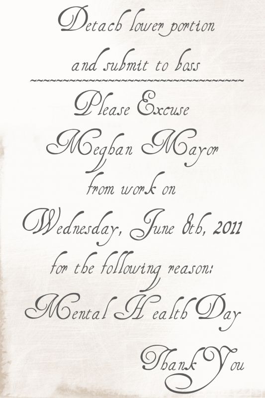 Or a flyer Tuesday Wedding wedding weekday tuesday wedding Excusecard1