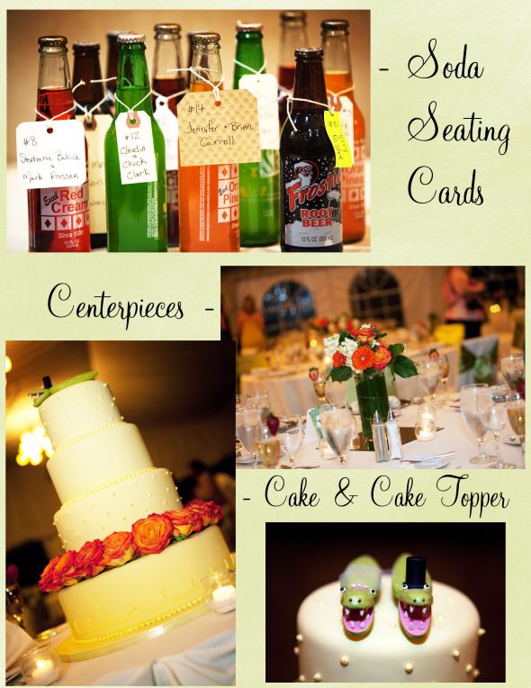 September Wedding Recap :) :  wedding summer pinwheels yellow orange bright wedding recap WPage1