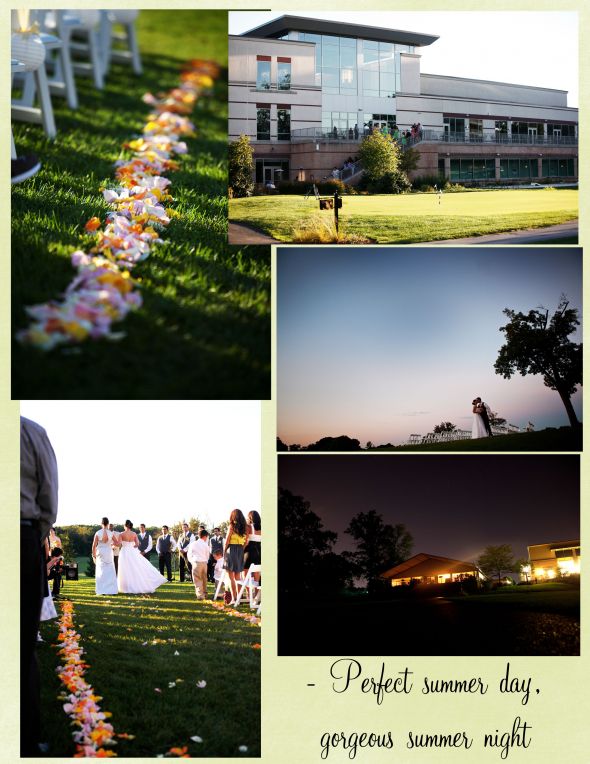 September Wedding Recap :) :  wedding summer pinwheels yellow orange bright wedding recap Wpage3