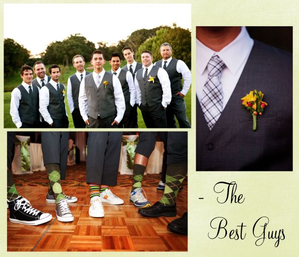 September Wedding Recap :) :  wedding summer pinwheels yellow orange bright wedding recap Wpage4