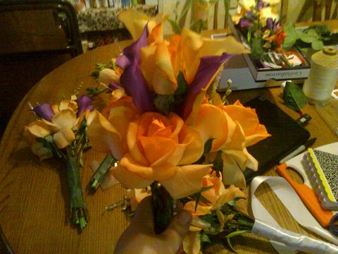 Who's using fresh flowers, who's using silk? :  wedding 0 IMAG0165 2