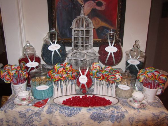 Rustic/Vintage decor items for sale (teacup sets, candy buffet, books, etc) :  wedding bouquet diy reception IMG 7007