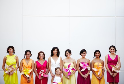 I'm Stuck on Unconventional Bouquets! :  wedding Pinwheel