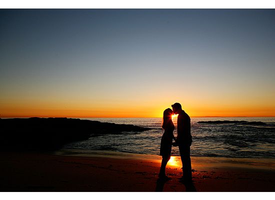 So in love with our e-photos by www.drewbphotography.com ! :  wedding beach engagement photos sunset beach wedding drewb photography beach blue white yellow engagement inspiration laguna beach Sunset