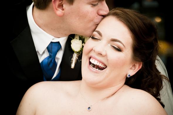couldnt i have just looked a little bit happier? : wedding Nicole Gibson 55