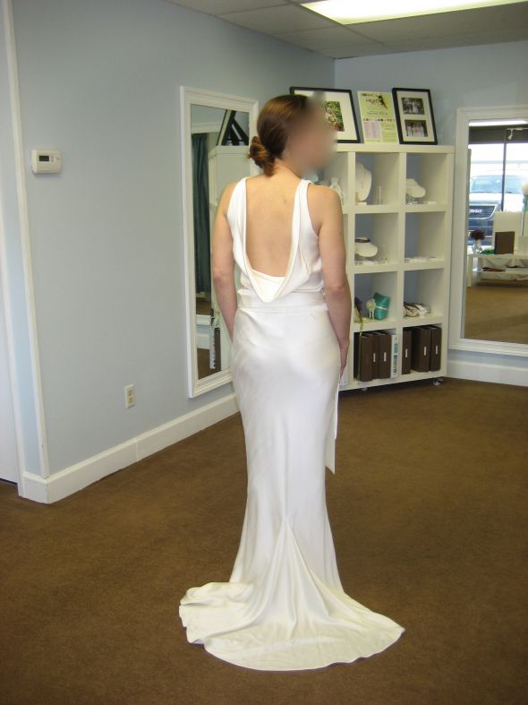 Post your wedding dress photos!! :  wedding crl277 oleg cassini wedding dress jcrew 1 pronovias agosto 9v9665 Dress2