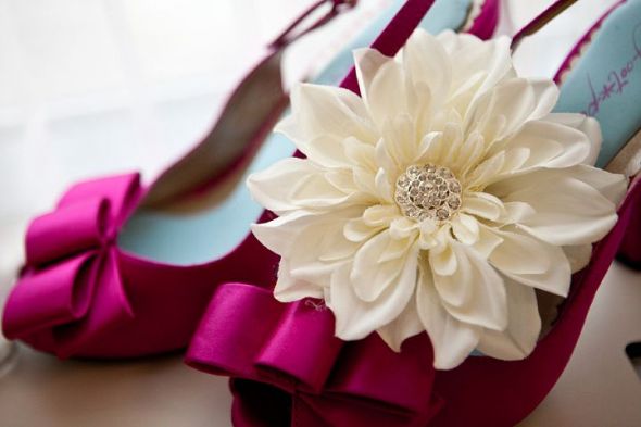 Fuschia Magenta Peep Toe Pumps wedding shoes fuschia wide width Pink Shoe