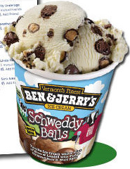 Skinny dog--any ideas why? :  wedding Schweddy Balls Ice Cream