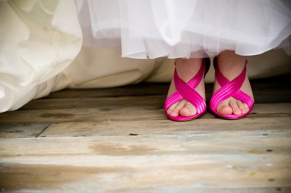 My Pink Wedding Shoes posted 1 year ago in Shoes
