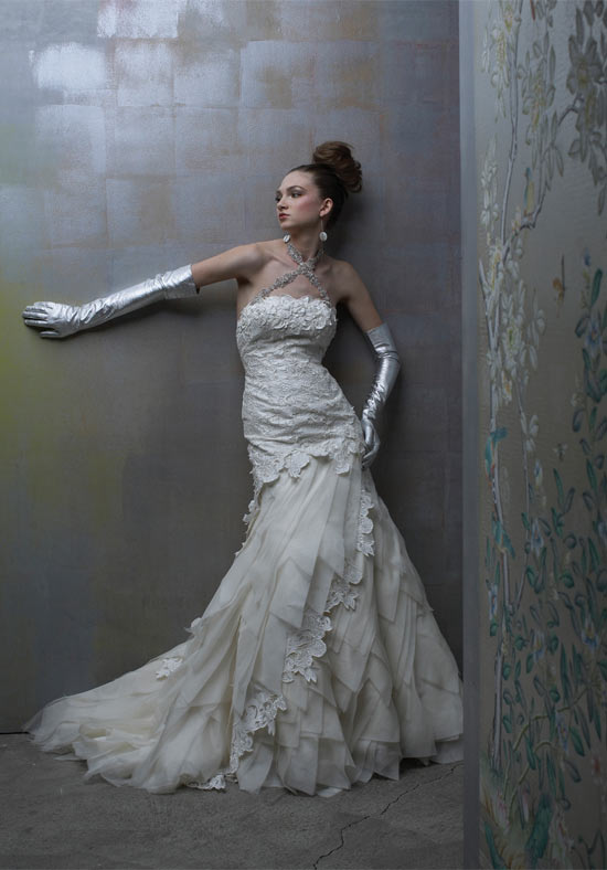 Can you show me your lace dresses? Pretty Please! :  wedding pronovias Style 491