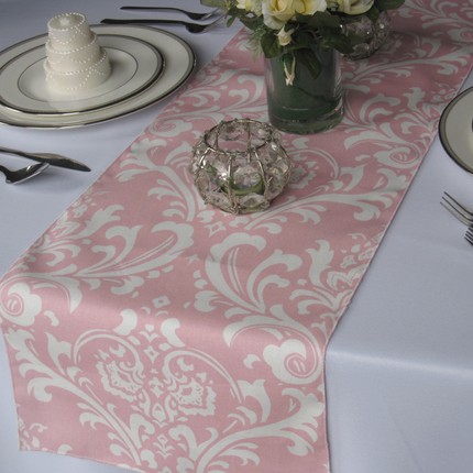 Looking for Light Pink Damask Table Runners wedding pink damask pink 