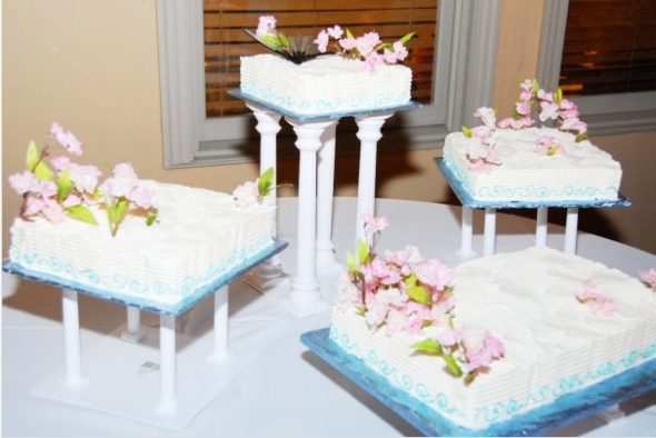 Fused Wedding wedding asian fused august wedding Homemade Wedding Cake