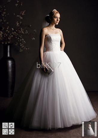 David's Bridal Gowns...who has one? :  wedding davids bridal full figured 1 budget Productimg1259248275452