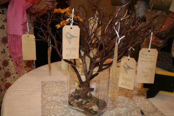 I'm married!  Wanna see?! Pic heavy! :  wedding yellow gray diy recaps 2011 04 17 April 2011 226