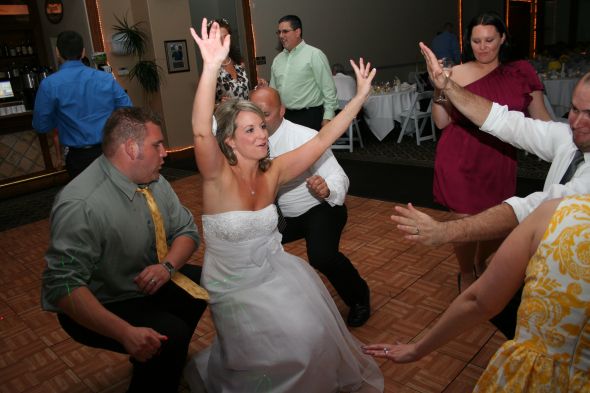I'm married!  Wanna see?! Pic heavy! :  wedding yellow gray diy recaps 2011 04 17 April 2011 406