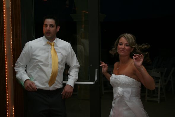 I'm married!  Wanna see?! Pic heavy! :  wedding yellow gray diy recaps 2011 04 17 April 2011 438
