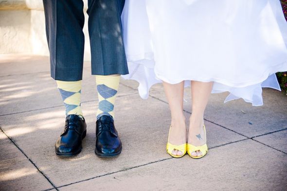 pro pics are here! :  wedding recaps yellow gray diy Wedding23