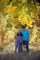 Dogs in the Engagment Photos :  wedding dog pet dogs photography photos idea engagment inspiration Valdez 47