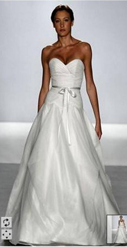 Melissa Sweet Sidney, sweatheart neck, Sz 2-4 $2200 :  wedding melissa sweet Real Dress