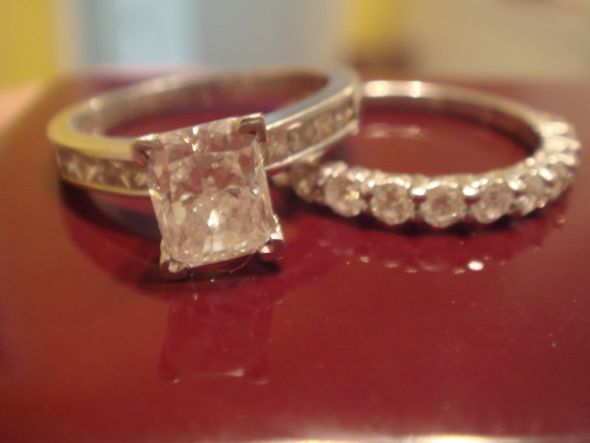 Show me your mismatched e-ring and band!! : wedding mismatched rings Ring 007