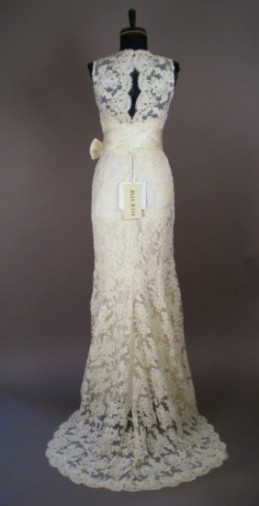 Jim hjelm wedding dress for sale code jh8663 Ivory alencon lace over 