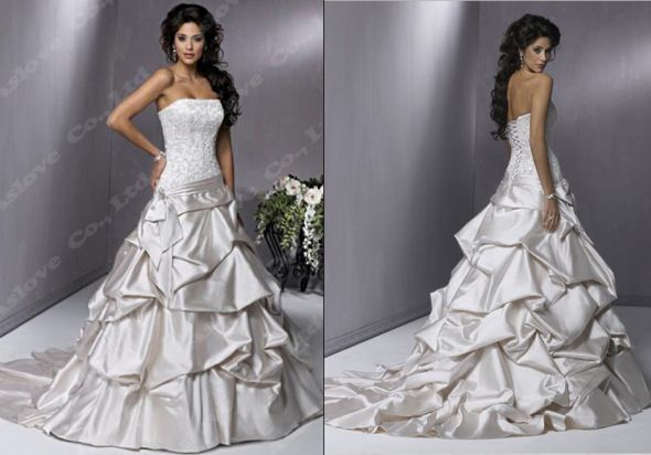who makes this Wedding dress wedding Wedding Dress Bridal Gown AL 2011